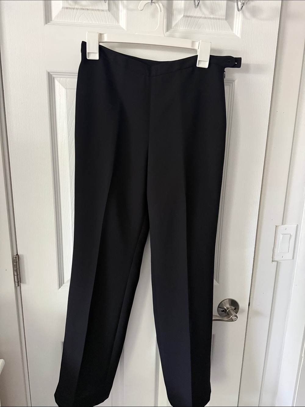 Vintage LOFT Black Straight-Leg Dress Trousers